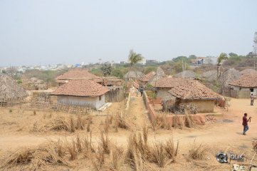 Rangasthalam Movie Village Set Photos